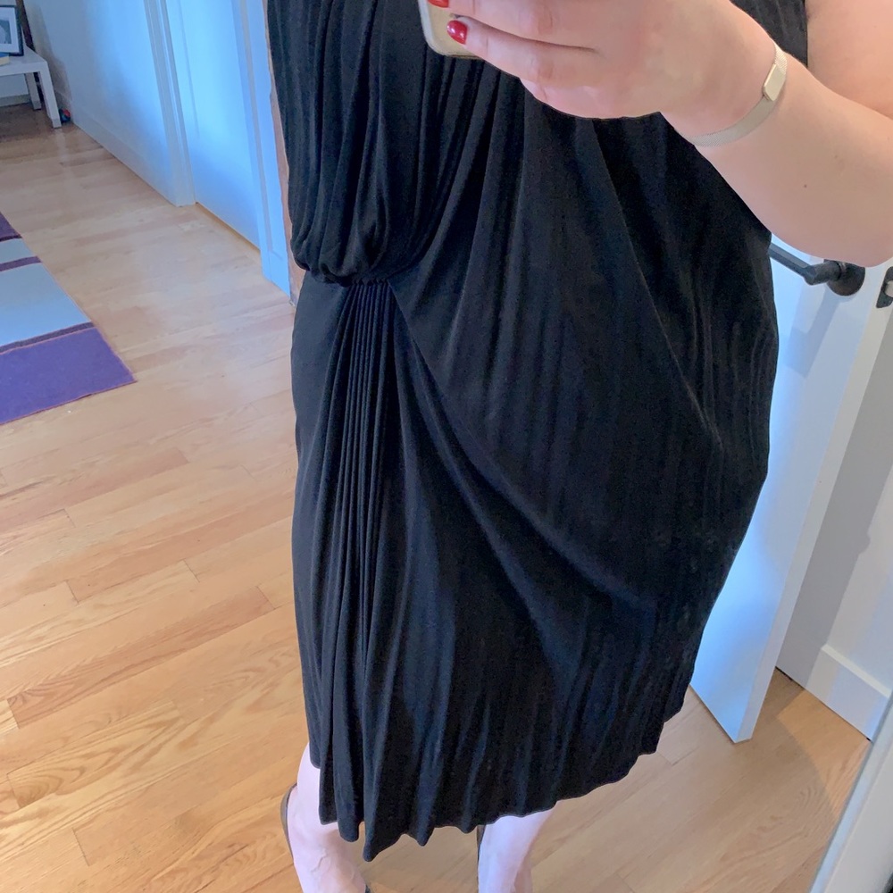 Lehana DvF Black dress size 10 fits a 14